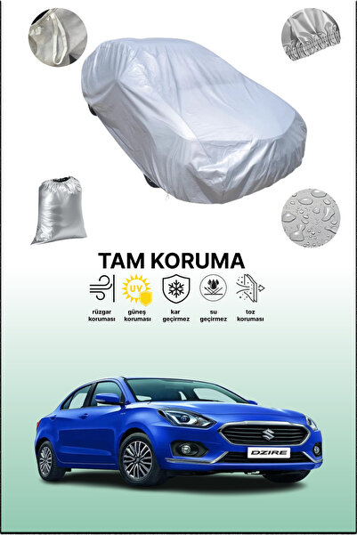 dokaca غطاء سيارة رمادي متوافق مع سوزوكي دزاير 3، غطاء سيارة، غطاء واقي