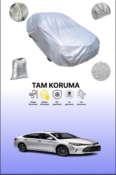 dokaca غطاء سيارة رمادي متوافق مع تويوتا أفالون 2015 - 2018، غطاء سيارة، غطاء...