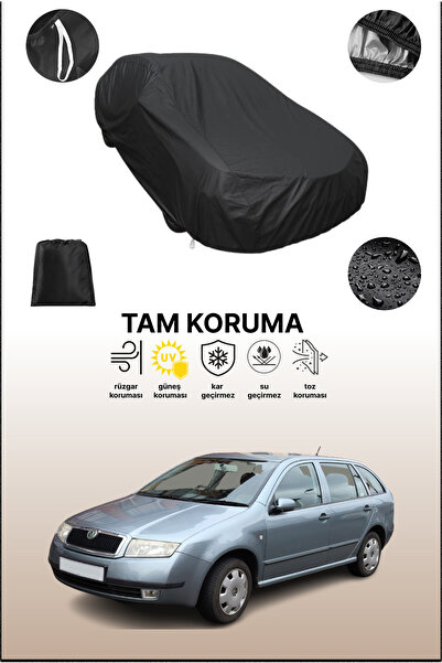 dokaca غطاء سيارة متوافق مع سيارة سكودا فابيا 2 كومبي، غطاء واقي، غطاء سيارة ...