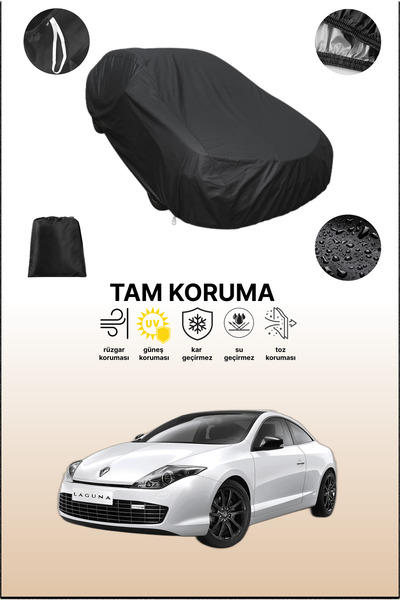 dokaca غطاء سيارة متوافق مع رينو لاجونا كوبيه 2008 - 2021، غطاء واقي، غطاء سيارة