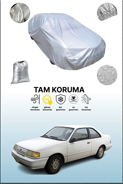 dokaca غطاء سيارة رمادي متوافق مع فورد تيمبو كوبيه، غطاء سيارة، غطاء واقي