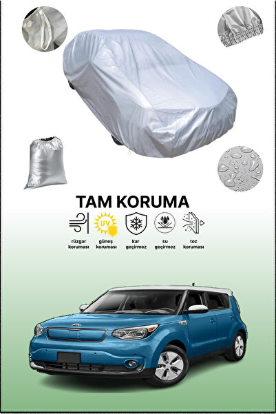 dokaca غطاء سيارة رمادي متوافق مع كيا سول 3، غطاء سيارة، غطاء حماية