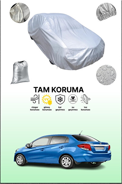 dokaca Gray Honda Amaze 1 Compatible Car Cover, Car Tarpaulin, Protective Cover