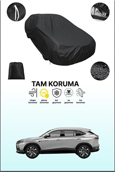 dokaca Siyah Mg Hs Uyumlu Araba Brandası, Koruyucu Örtü, Oto Branda