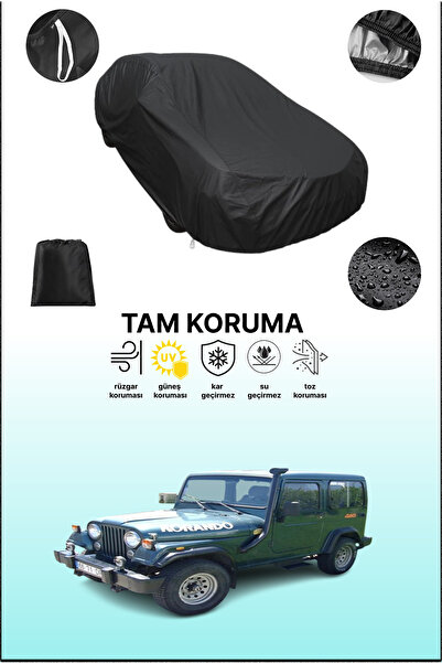 dokaca غطاء سيارة أسود متوافق مع سانغ يونغ كوراندو 1، غطاء واقي، غطاء سيارة