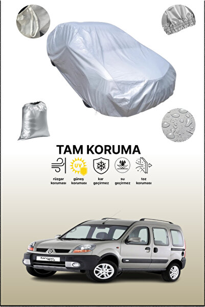dokaca Gri Renault Kangoo 4x4 2006 - 2021 Uyumlu Oto Branda, Araba Brandası, ...