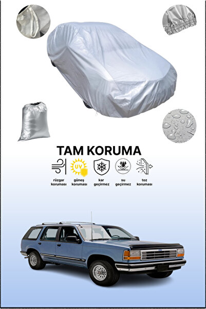 dokaca غطاء سيارة رمادي متوافق مع فورد إكسبلورر 1، غطاء سيارة، غطاء واقي