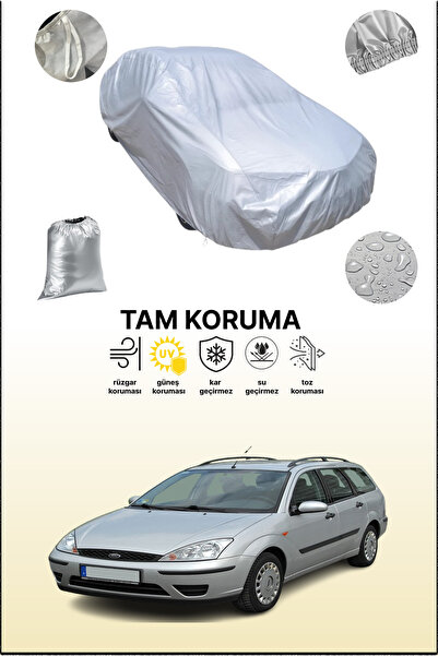 dokaca غطاء سيارة رمادي متوافق مع فورد فوكس تورنير 1، غطاء سيارة، غطاء واقي