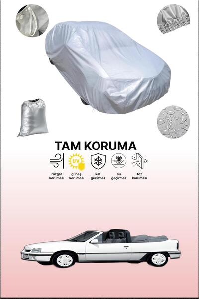 dokaca غطاء سيارة رمادي متوافق مع أوبل كاديت كابريوليه 1987 - 1993، غطاء سيار...