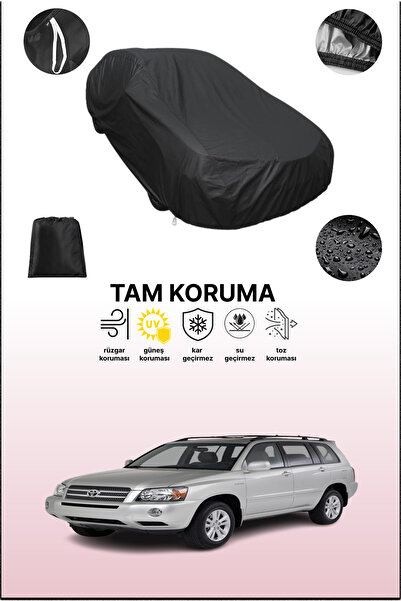 dokaca غطاء سيارة أسود متوافق مع تويوتا هايلاندر 1، غطاء واقي، غطاء سيارة