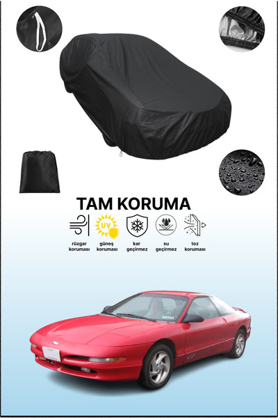 dokaca غطاء سيارة متوافق مع سيارة فورد برو 1 باللون الأسود، غطاء حماية، غطاء ...