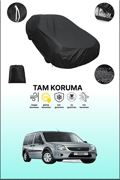 dokaca غطاء سيارة متوافق مع فورد تورنيو كونيكت باللون الأسود، غطاء واقي، غطاء...