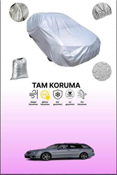 dokaca غطاء سيارة رمادي متوافق مع مرسيدس E 63 AMG T-Modell (S211) 2006 - 2009...
