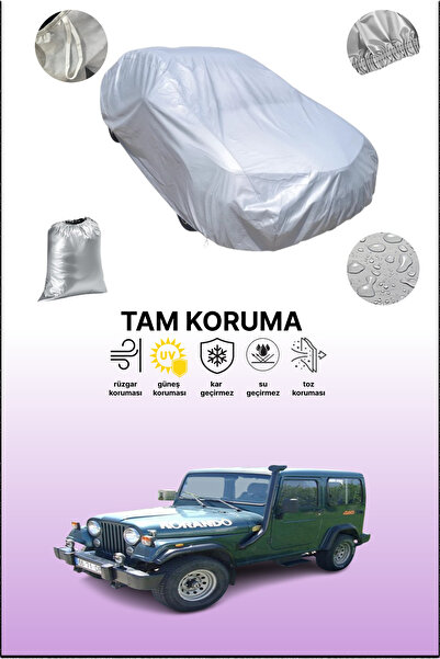 dokaca غطاء سيارة رمادي متوافق مع سانغ يونغ كوراندو 1، غطاء سيارة، غطاء واقي