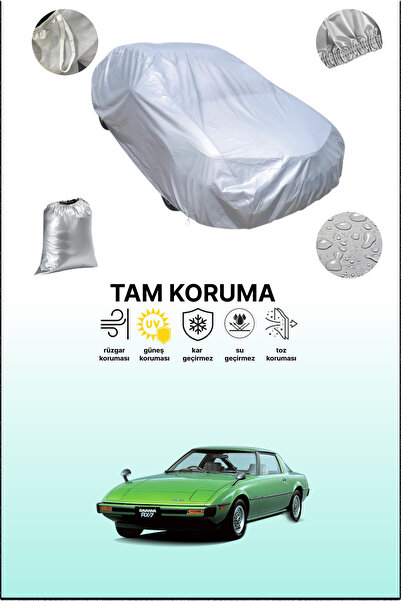 dokaca غطاء سيارة رمادي متوافق مع مازدا RX-7 1، غطاء سيارة، غطاء واقي