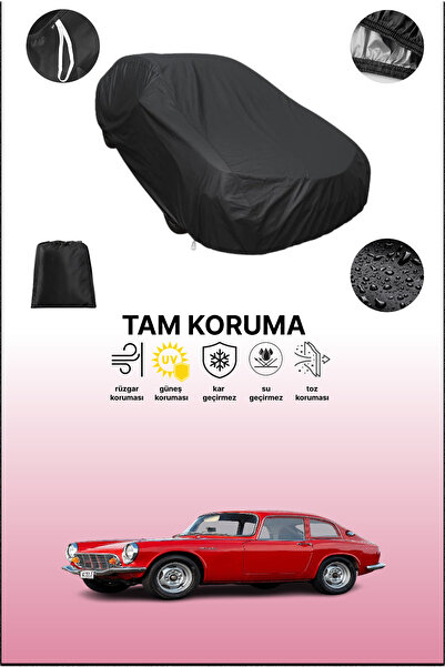 dokaca غطاء سيارة متوافق مع سيارة هوندا S600 كوبيه باللون الأسود، غطاء واقي، ...