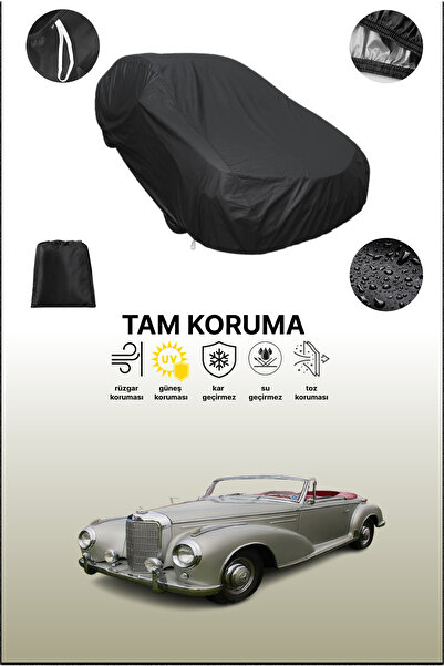 dokaca غطاء سيارة مرسيدس-بنز W188 2 رودستر أسود متوافق، غطاء واقي، غطاء سيارة