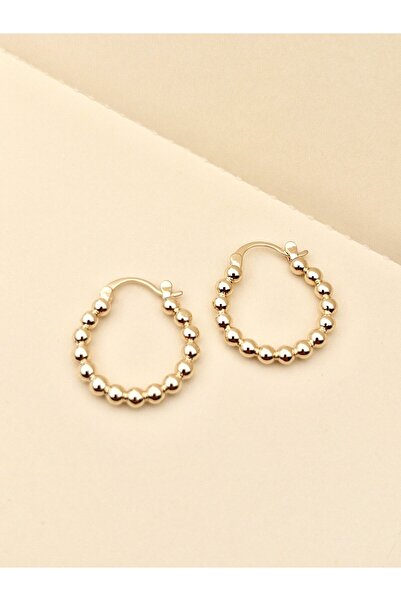 Siya Silver Kararmaz Çelik Dorikalı Küpe - 2,2 cm