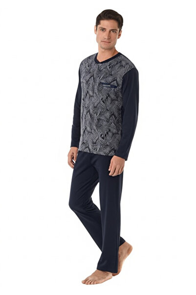 Pierre Cardin Чоловічий жакардовий комплект домашнього одягу з довгими рукавами VR.PC.e61.k11 Y01