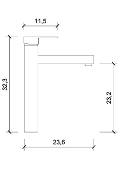 Pierre Cardin Boston Bowl Sink Fitting