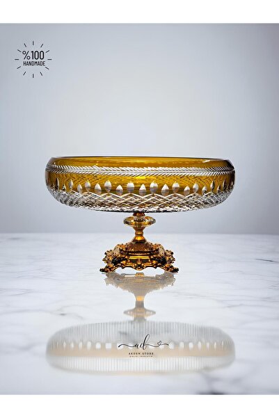 AKDEN STORE Crystal Decor Tableware Presentation Bowl / Glass Bowl