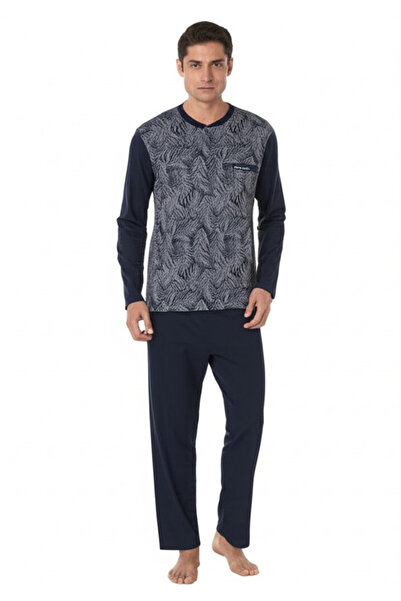 Pierre Cardin Чоловічий жакардовий комплект домашнього одягу з довгими рукавами VR.PC.e61.k11 Y01