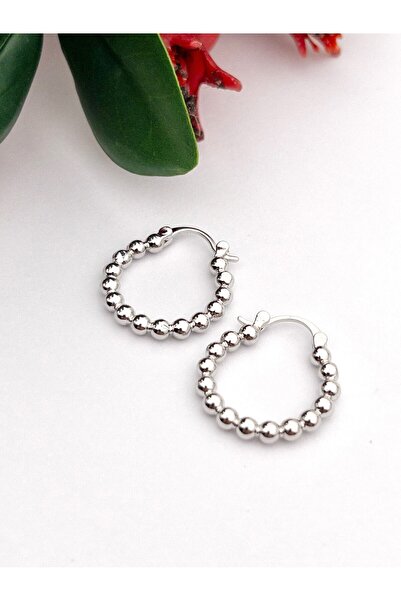 Siya Silver Kararmaz Çelik Dorikalı Küpe - 2,2 cm