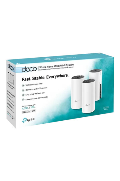TP-LINK Deco M4 Wireless Mesh System(3-Pack) AC1200 Gigabit DecoM4(3-Pack)