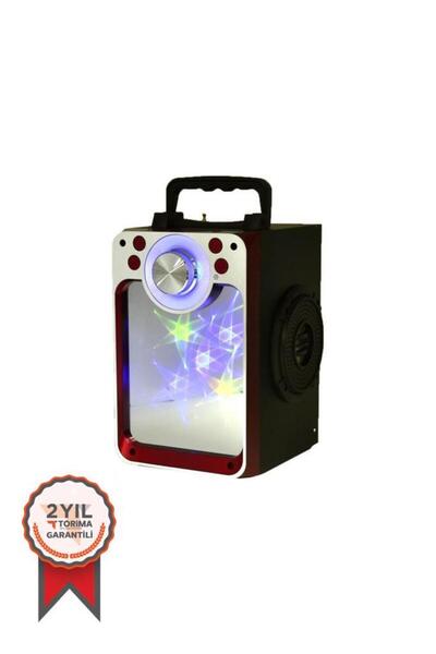 Torima KTS-822S Ledli Kumandalı Bluetooth Hoparlör Usb-Tf-Fm Radyo Siyah