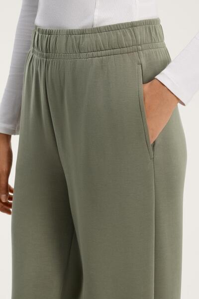 Oysho Soft-touch joggers with modal