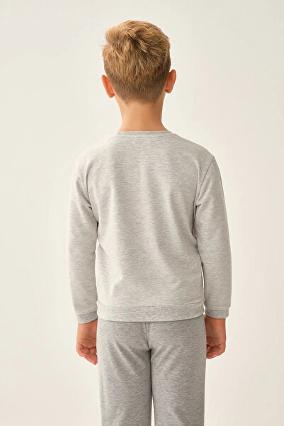 Dagi Gri Erkek Çocuk Sweatshirt