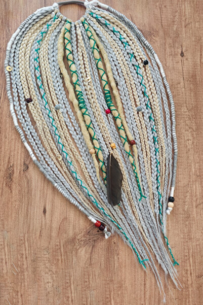 özgür güçlüoğlu tasarımları Afrika Örgüsü Gotik Rasta Toka