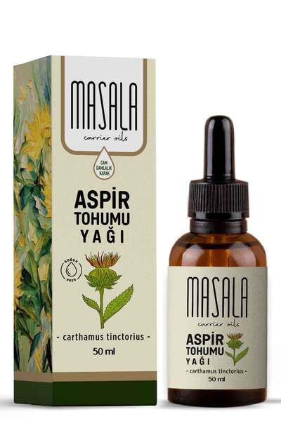 Masala Aspir Tohumu Yağı 50 Ml. (safflower Oil)