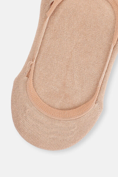 Eros Women's 2-Piece Bamboo Basic Babet Socks