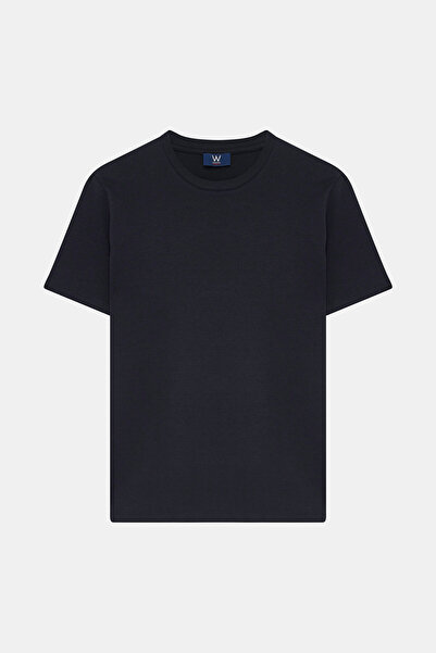W Collection SİYAH BİSİKLET YAKA T-SHIRT