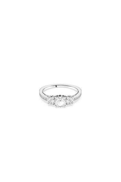 Swarovski 5656292 Yüzük Re Attract Trilogy:Ring Cocr Cry/Rhs 52