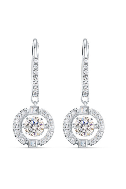 Swarovski 5504652 Küpe Sparkling Dc-Pe Drop Czwh-Cry-Rhs 2.0