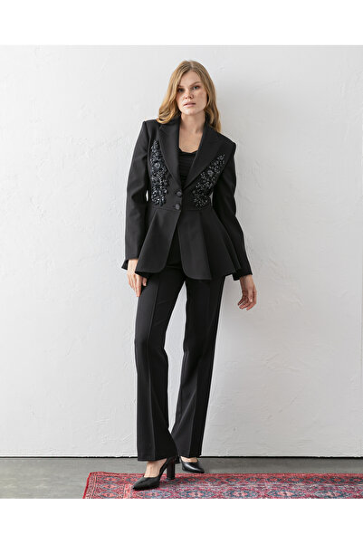VUNTAL Hand Embroidered Volanli Blazer with Trousers Double Suit