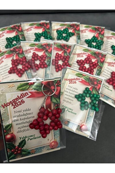 forevers Yılbaşı Hediyelik Anahtarlık (20 Adet)