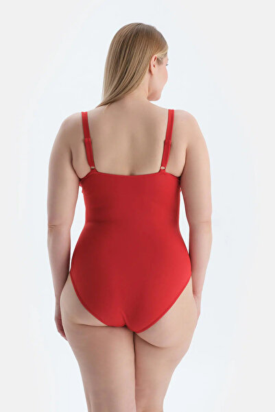 Dagi Kırmızı Korseli Toparlayıcı Mayo