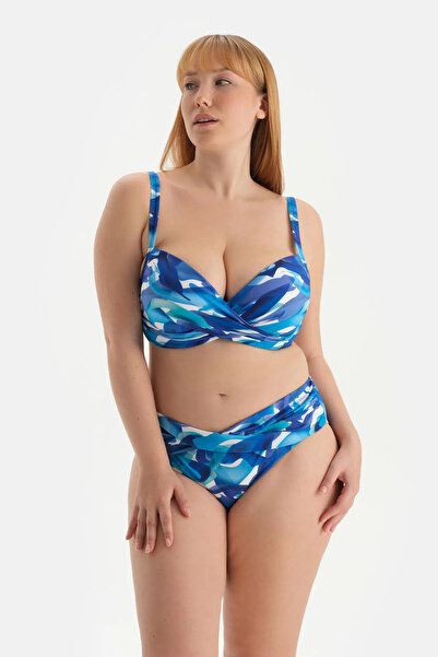 Dagi Mavi Yüksek Bel Bikini Altı