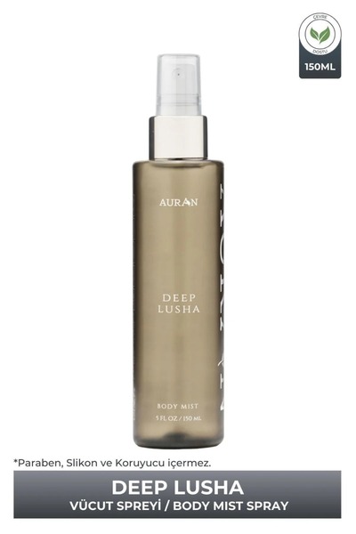 AURAN Deep Lusha Parfümlü Kadın Vücut Spreyi Vücut Kokusu Vücut Misti Body Mist Spray 150ml