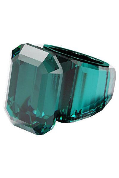 Swarovski 5607346 Yüzük Lucent:Ring Emer/Oth 60