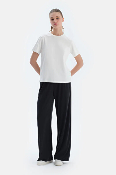 Dagi Μπλουζάκι με λαιμόκοψη White Silk Apre Interlock