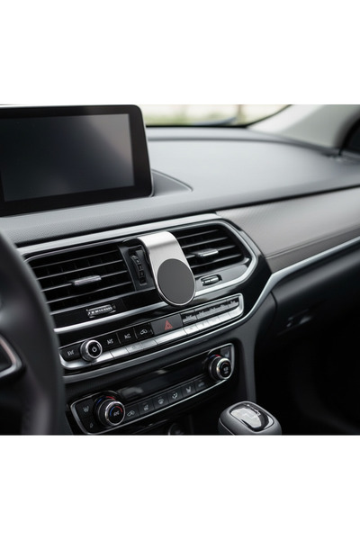 Laviera Araba Klima Havalandırma Mandallı Mıknatıslı Telefon Tutucu - Manyeti...