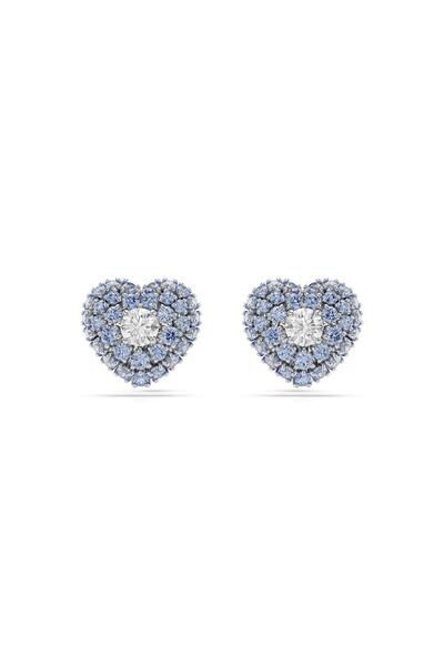 Swarovski 5683576 Swarovski Küpe Hyperbola:Pe Studs Pe Blu/Rhs