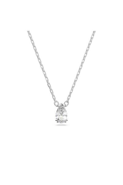 Swarovski 5636708 Kolye Thebasıcs:Pend Pear Whıte/Rhs