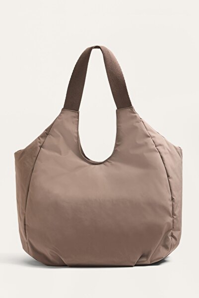 Oysho Kontrast saplı shopper çanta