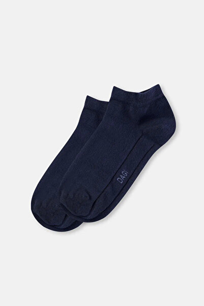 Dagi Lacivert Erkek Pamuklu Patik Çorap