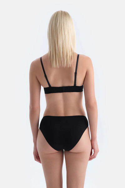 Dagi Siyah Julia Straplez Push-Up Destekli Sütyen